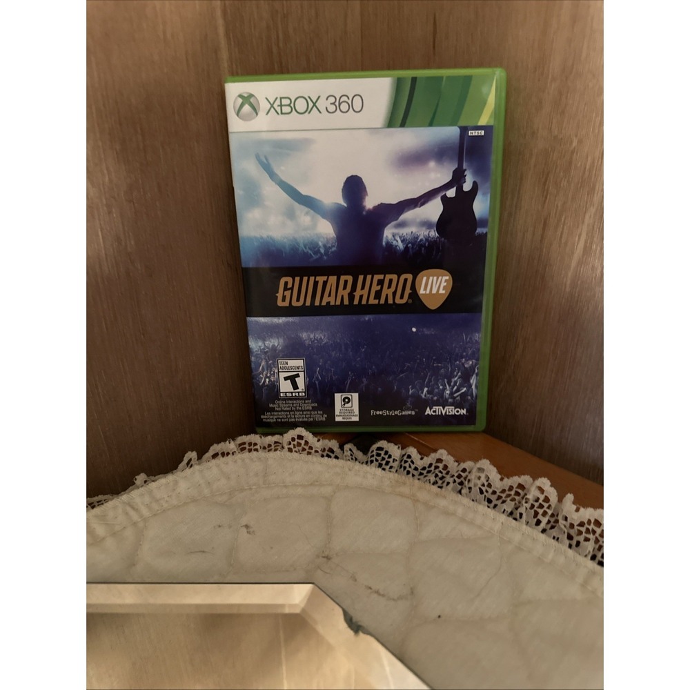 Guitar Hero Live Microsoft Xbox 360 Game No Manual - Clean Disc Tested